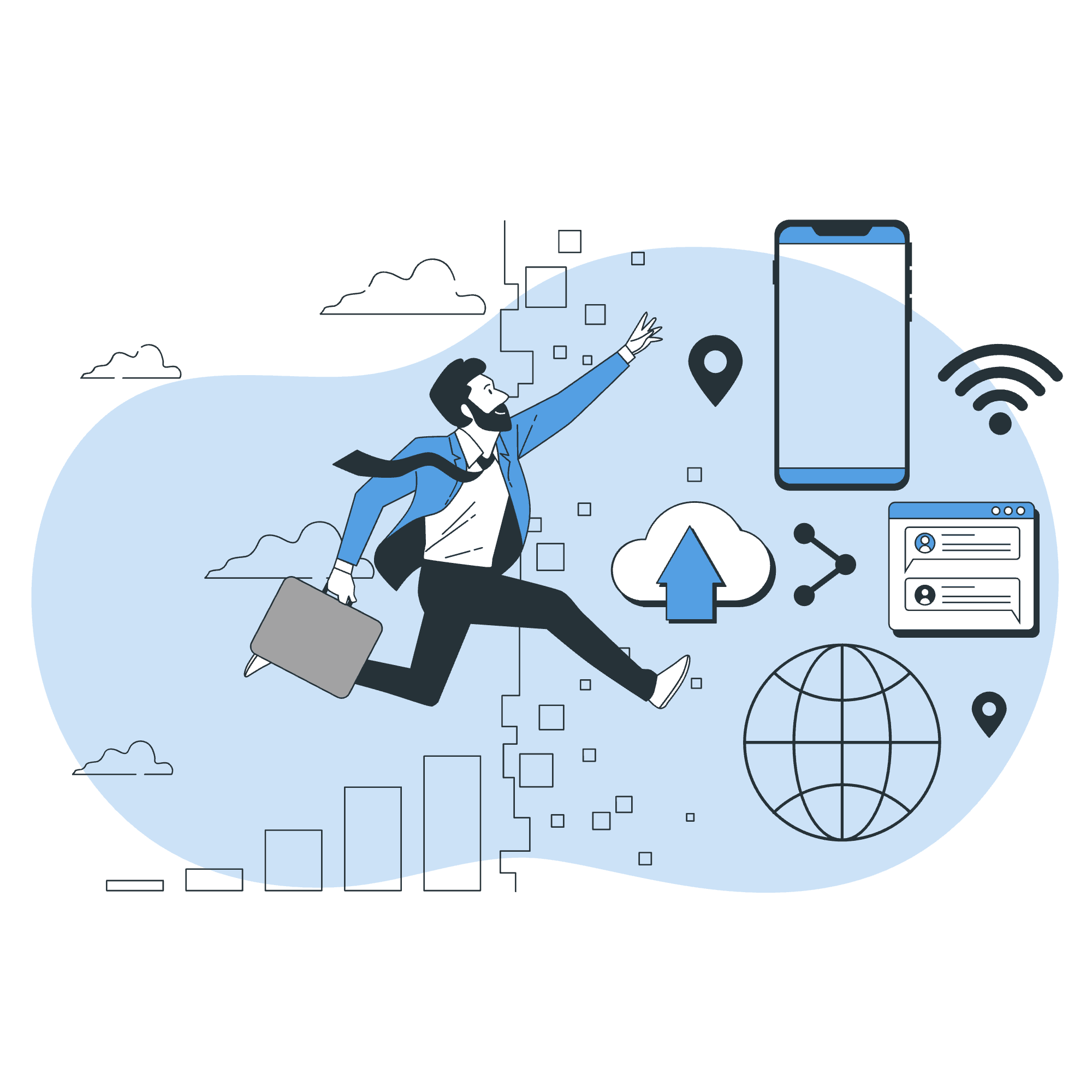 Vision of the future with AI