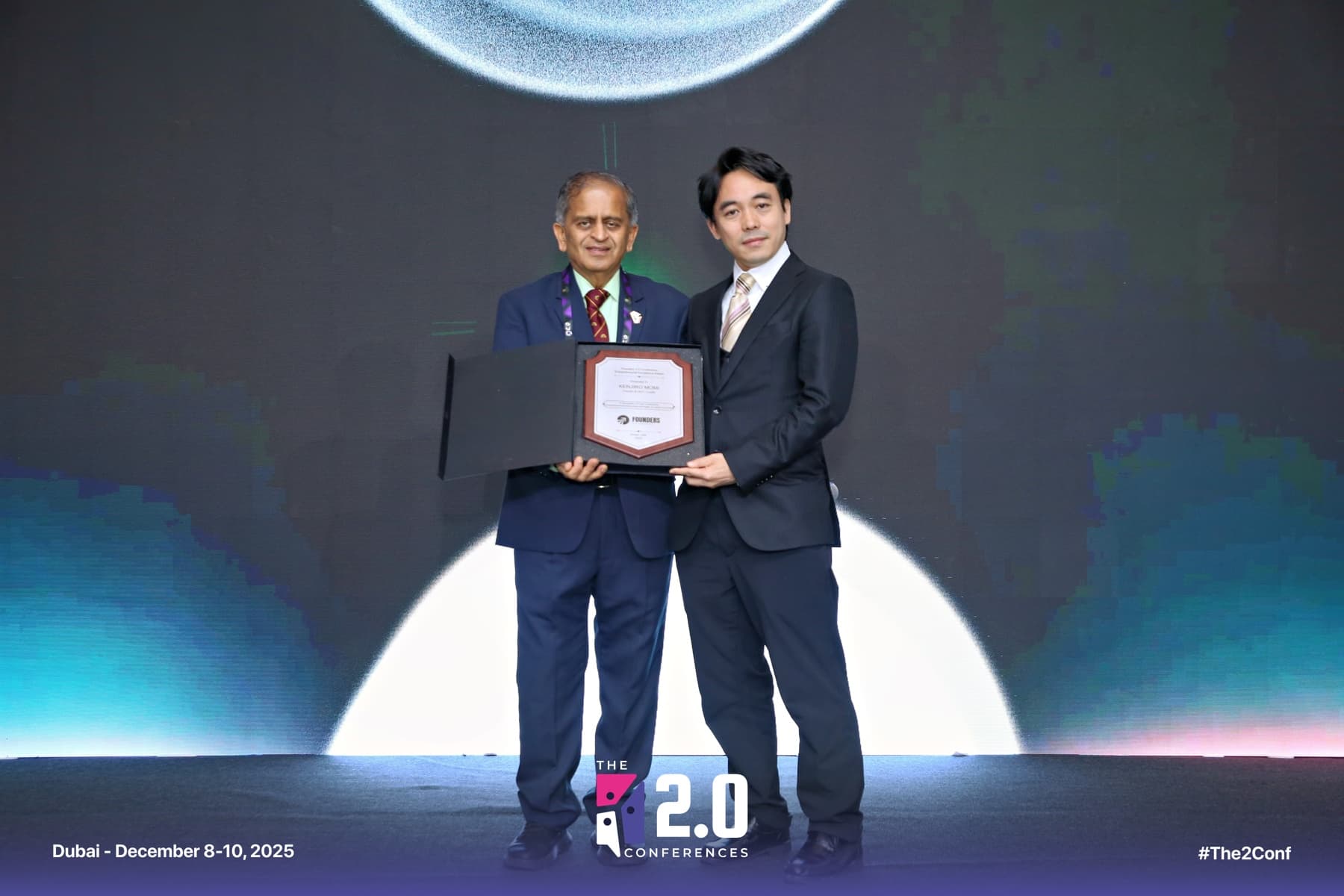 【受賞報告】CEO茂見憲治郎が世界的カンファレンス「Founders 2.0」にて「優秀起業家賞」を受賞