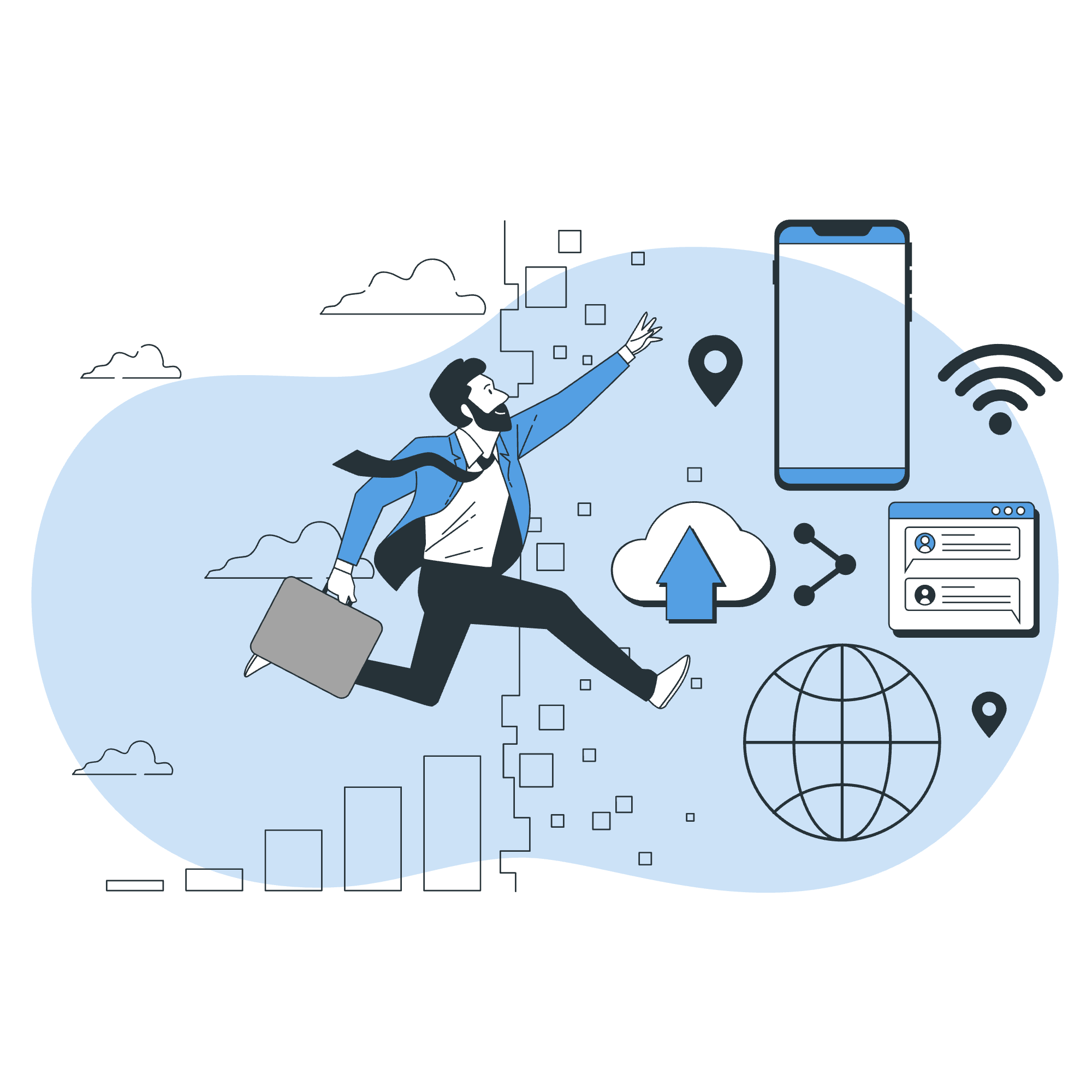 Vision of the future with AI